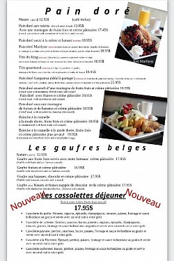 Pain doré et gauffres