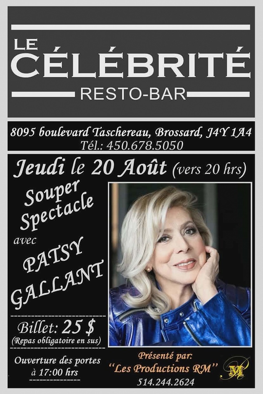 Achetez vos billets maintenant. En ligne sur notre site, en personne au restaurant ou au téléphone avec une carte de crédit.